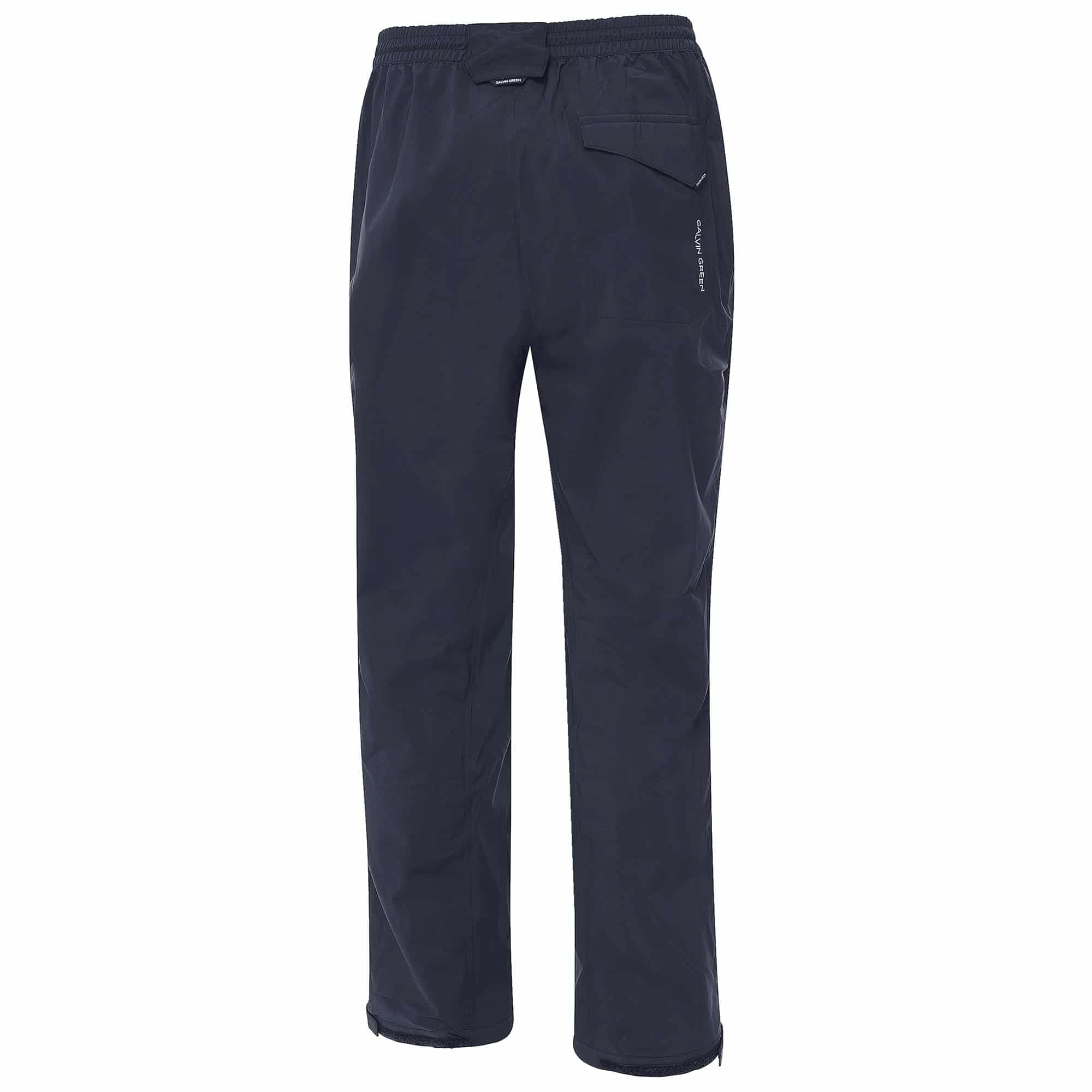 Galvin Green Arthur PacLite Gore-Tex Mens Waterproof Golf Trousers Navy